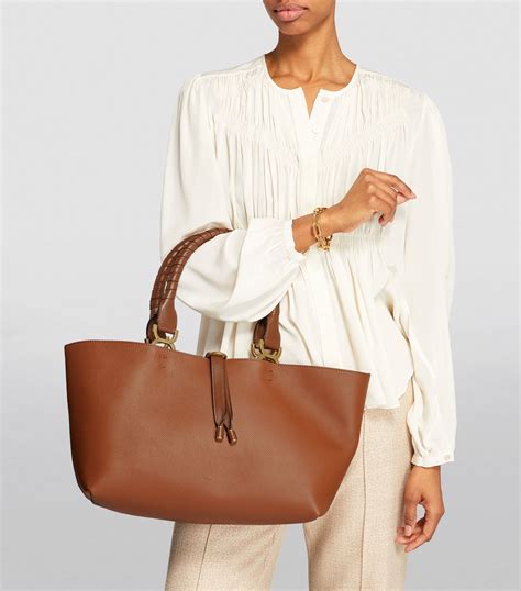 chloe marcie small tote bag